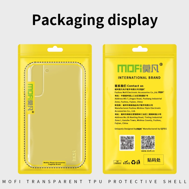 For Samsung Galaxy M52 5G MOFI Ming Series Ultra-thin TPU Phone Case(Transparent) - Galaxy Phone Cases by MOFI | Online Shopping South Africa | PMC Jewellery