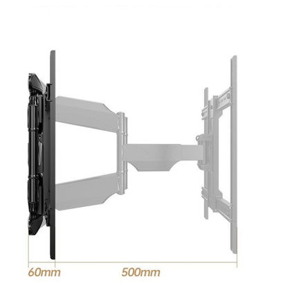 NORTH BAYOU NB P63 TV Wall Mount Bracket for 45 - 75 inch LED / LCD / OLED - TV Brackets & Mounts by PMC Jewellery | Online Shopping South Africa | PMC Jewellery | Buy Now Pay Later Mobicred