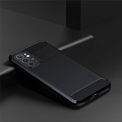 For OnePlus Nord 2T MOFI Gentleness Series Brushed Texture Carbon Fiber Soft TPU Case(Blue) - OnePlus Cases by MOFI | Online Shopping South Africa | PMC Jewellery