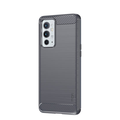 For OnePlus Nord 2T MOFI Gentleness Series Brushed Texture Carbon Fiber Soft TPU Case(Gray) - OnePlus Cases by MOFI | Online Shopping South Africa | PMC Jewellery