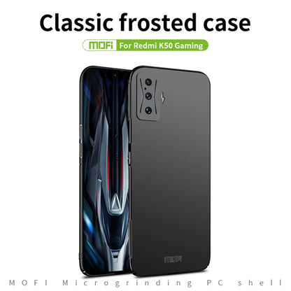 For Xiaomi Redmi K50 Gaming MOFI Frosted PC Ultra-thin Hard Case(Red) - Xiaomi Cases by MOFI | Online Shopping South Africa | PMC Jewellery