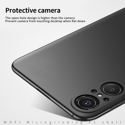 For Huawei Nova9 SE MOFI Frosted PC Ultra-thin Hard Case(Black) - Huawei Cases by MOFI | Online Shopping South Africa | PMC Jewellery