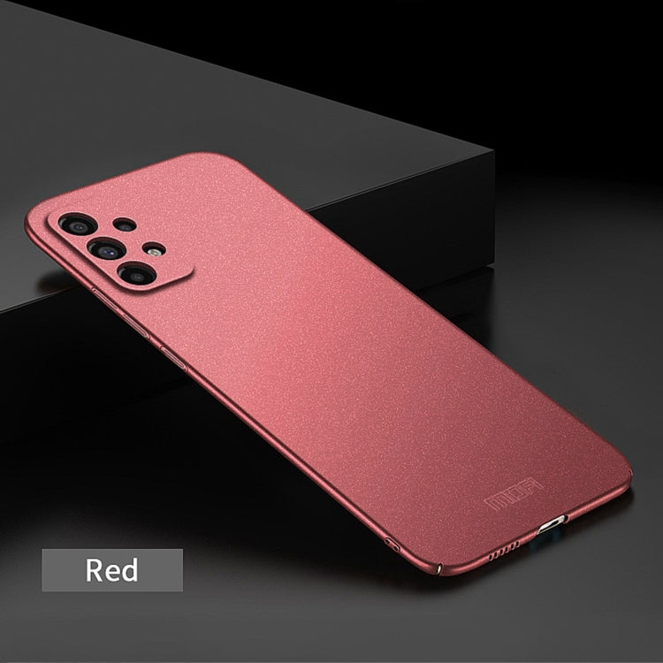 For Samsung Galaxy A53 5G MOFI Fandun Series Frosted PC Ultra-thin All-inclusive Phone Case(Red) - Galaxy Phone Cases by MOFI | Online Shopping South Africa | PMC Jewellery