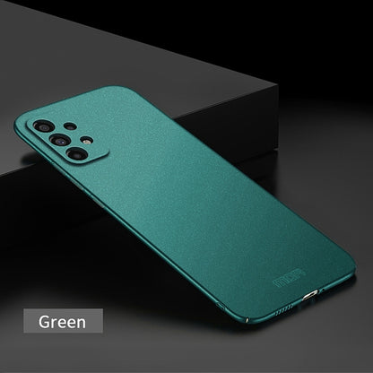 For Samsung Galaxy A73 5G MOFI Fandun Series Frosted PC Ultra-thin All-inclusive Phone Case(Green) - Galaxy Phone Cases by MOFI | Online Shopping South Africa | PMC Jewellery