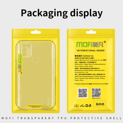 For Infinix Hot 12 Play MOFI Ming Series Ultra-thin TPU Phone Case(Transparent) - Infinix Cases by MOFI | Online Shopping South Africa | PMC Jewellery