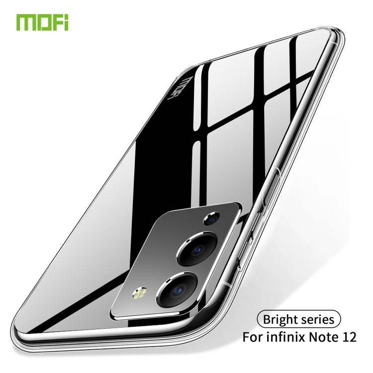 For Infinix Note 12 / G96 MOFI Ming Series Ultra-thin TPU Phone Case(Transparent) - Infinix Cases by MOFI | Online Shopping South Africa | PMC Jewellery