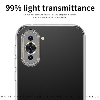 For Huawei Nova 10 5G MOFI Ming Series Ultra-thin TPU Phone Case(Transparent) - Huawei Cases by MOFI | Online Shopping South Africa | PMC Jewellery