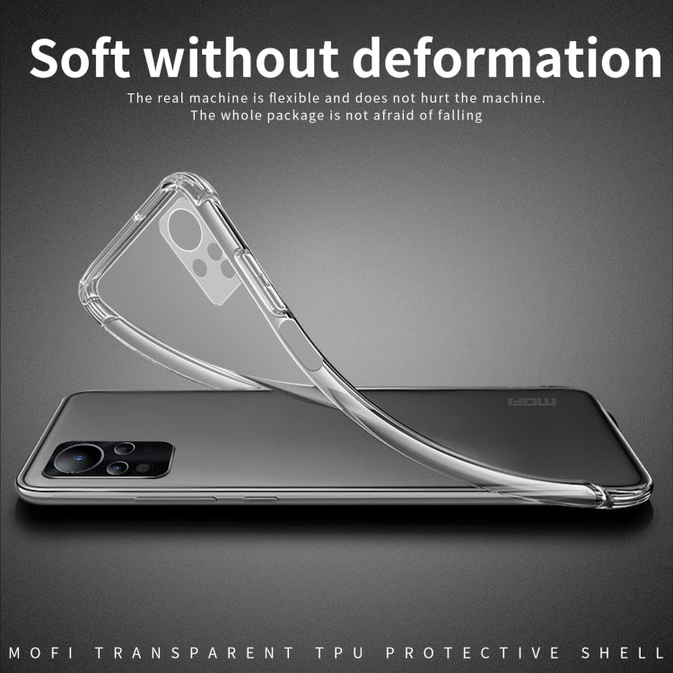 For Infinix Note 11G88 / 12G88 MOFI Ming Series Ultra-thin TPU Phone Case(Transparent) - Infinix Cases by MOFI | Online Shopping South Africa | PMC Jewellery