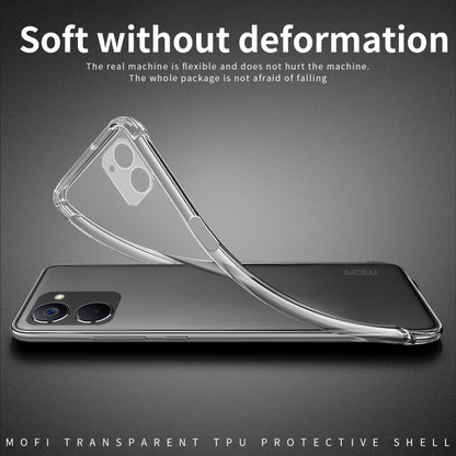 For Realme V20 5G MOFI Ming Series Ultra-thin TPU Phone Case(Transparent) - Realme Cases by MOFI | Online Shopping South Africa | PMC Jewellery