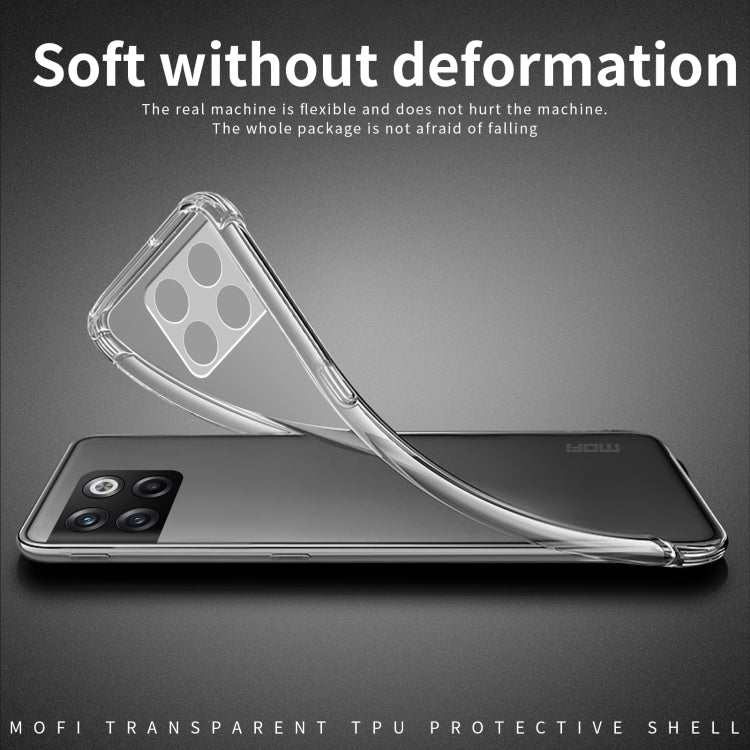 For OnePlus 10T / Ace Pro MOFI Ming Series Ultra-thin TPU Phone Case(Transparent) - OnePlus Cases by MOFI | Online Shopping South Africa | PMC Jewellery