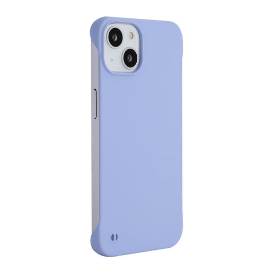 For iPhone 14 ENKAY Matte Frameless PC Phone Case(Purple) - iPhone 14 Cases by ENKAY | Online Shopping South Africa | PMC Jewellery | Buy Now Pay Later Mobicred