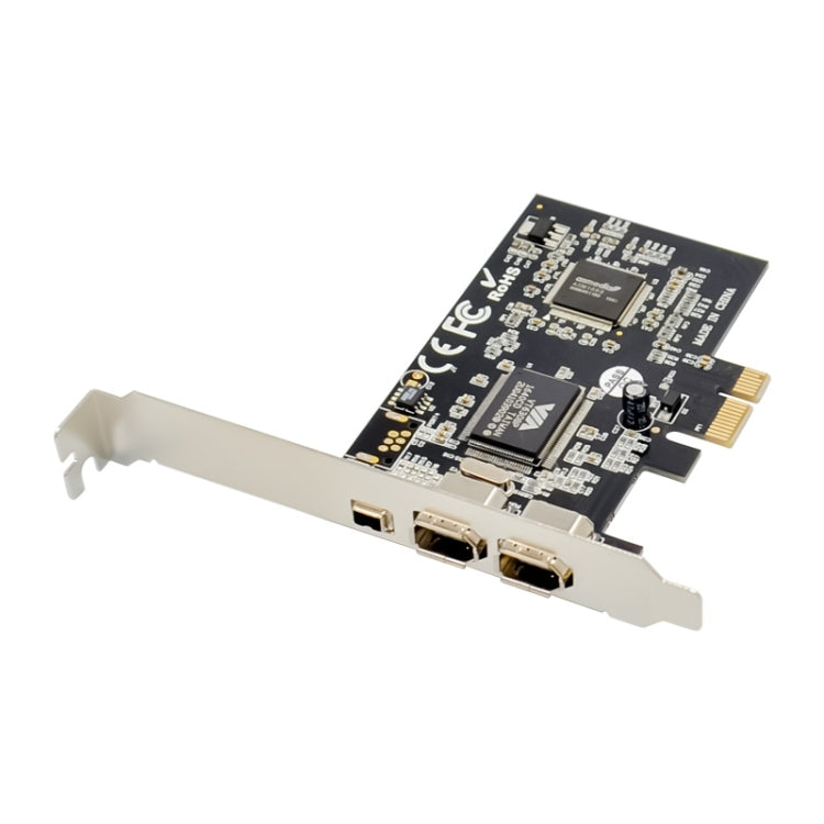 ST21 PCI-E X1 FireWire VT6308 1394A 2+1 Video Capture Card - Card Adapter by PMC Jewellery | Online Shopping South Africa | PMC Jewellery | Buy Now Pay Later Mobicred