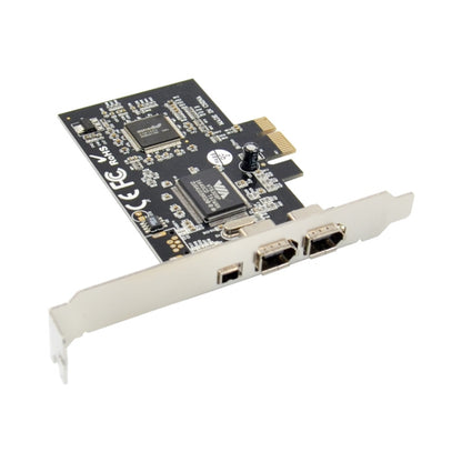 ST21 PCI-E X1 FireWire VT6308 1394A 2+1 Video Capture Card - Card Adapter by PMC Jewellery | Online Shopping South Africa | PMC Jewellery | Buy Now Pay Later Mobicred