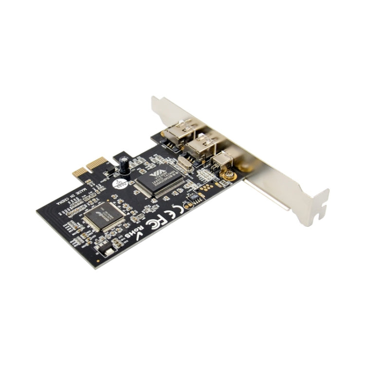 ST21 PCI-E X1 FireWire VT6308 1394A 2+1 Video Capture Card - Card Adapter by PMC Jewellery | Online Shopping South Africa | PMC Jewellery | Buy Now Pay Later Mobicred