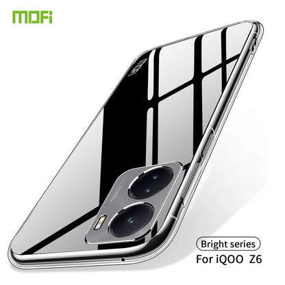 For vivo iQOO Z6 MOFI Ming Series Ultra-thin TPU Phone Case(Transparent) - vivo Cases by MOFI | Online Shopping South Africa | PMC Jewellery