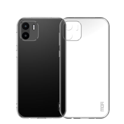 For Xiaomi Redmi A1 MOFI Ming Series Ultra-thin TPU Phone Case(Transparent) - Xiaomi Cases by MOFI | Online Shopping South Africa | PMC Jewellery