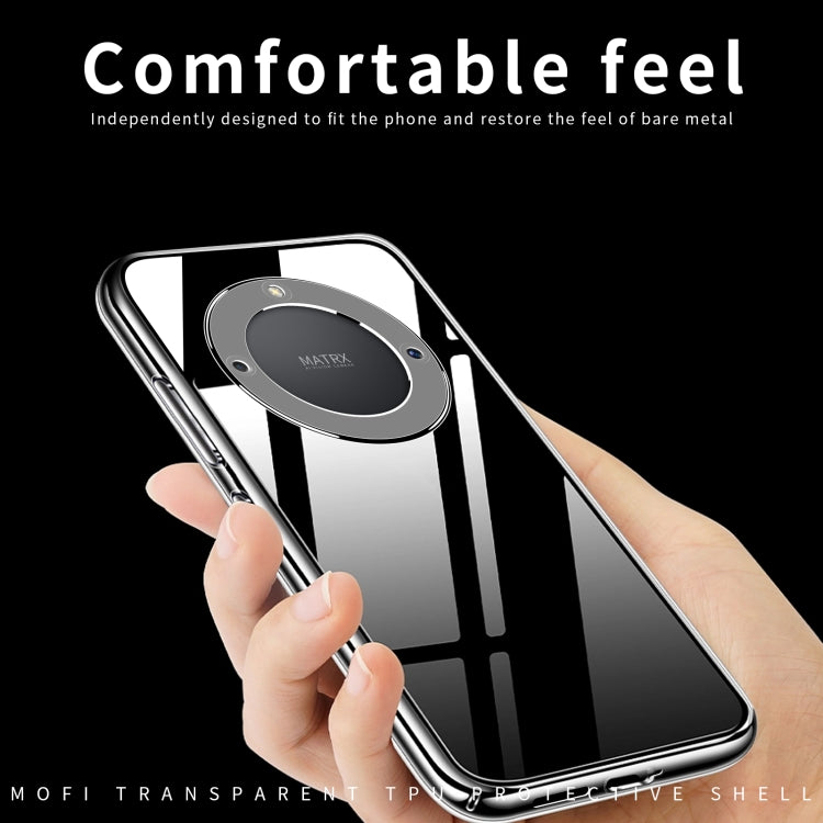 For Honor X40 MOFI Ming Series Ultra-thin TPU Phone Case(Transparent) - Honor Cases by MOFI | Online Shopping South Africa | PMC Jewellery