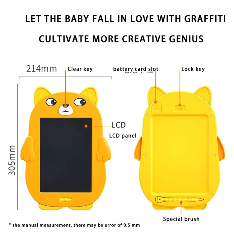 HYD-8511 Cartoon KIds LCD ABS Graffiti Drawing Colorful Hands Writing Board -  by PMC Jewellery | Online Shopping South Africa | PMC Jewellery | Buy Now Pay Later Mobicred