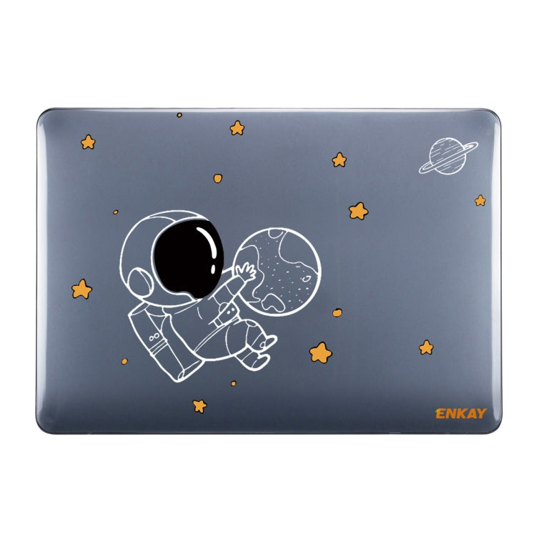 For MacBook Pro 14.2 A2442/A2779 2023 ENKAY Hat-Prince 3 in 1 Spaceman Pattern Laotop Protective Crystal Case with TPU Keyboard Film / Anti-dust Plugs, Version:EU(Spaceman No.5) - MacBook Pro Cases by ENKAY | Online Shopping South Africa | PMC Jewellery | Buy Now Pay Later Mobicred