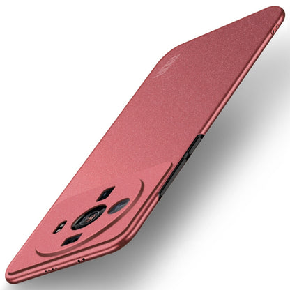 For Xiaomi 12s Ultra MOFI Fandun Series Frosted PC Ultra-thin Phone Case(Red) - Xiaomi Cases by MOFI | Online Shopping South Africa | PMC Jewellery