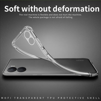 For Honor Play 40 Plus  5G MOFI Ming Series Ultra-thin TPU Phone Case(Transparent) - Honor Cases by MOFI | Online Shopping South Africa | PMC Jewellery