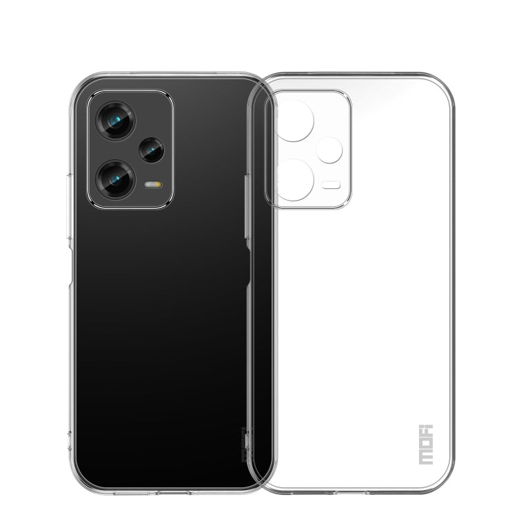 For XiaomiRedmi Note 12 Pro 5G China MOFI Ming Series Ultra-thin TPU Phone Case(Transparent) - Note 12 Pro Cases by MOFI | Online Shopping South Africa | PMC Jewellery