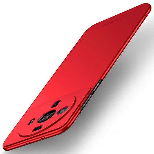 For Xiaomi 12s Ultra MOFI Micro Frosted PC Ultra-thin Hard Case(Red) - Xiaomi Cases by MOFI | Online Shopping South Africa | PMC Jewellery