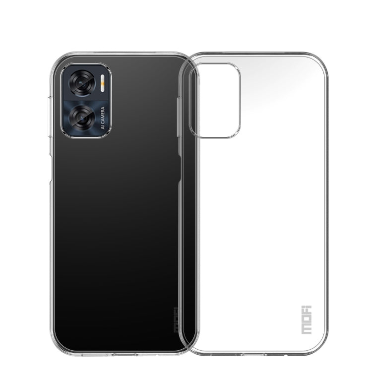 For Motorola Moto E22 / E22i MOFI Ming Series Ultra-thin TPU Phone Case(Transparent) - Motorola Cases by MOFI | Online Shopping South Africa | PMC Jewellery