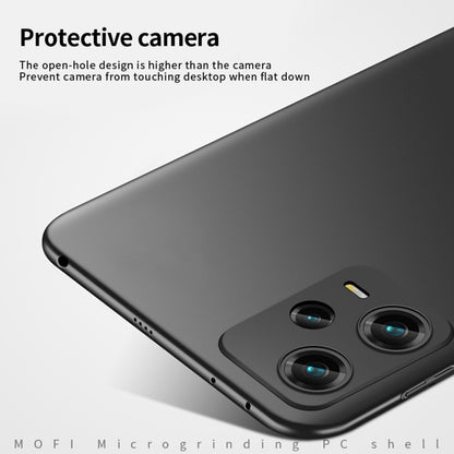 For Xiaomi Redmi Note 12 Pro+ China MOFI Micro Frosted PC Ultra-thin Hard Case(Blue) - Note 12 Pro+ Cases by MOFI | Online Shopping South Africa | PMC Jewellery