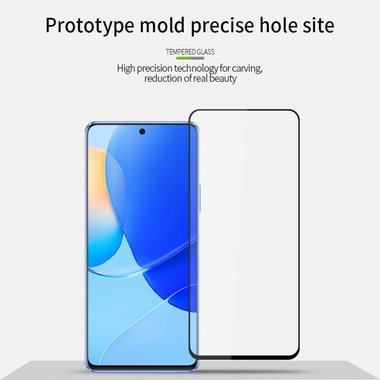 For Huawei nova 10 SE MOFI 9H 2.5D Full Screen Tempered Glass Film(Black) - Huawei Tempered Glass by MOFI | Online Shopping South Africa | PMC Jewellery