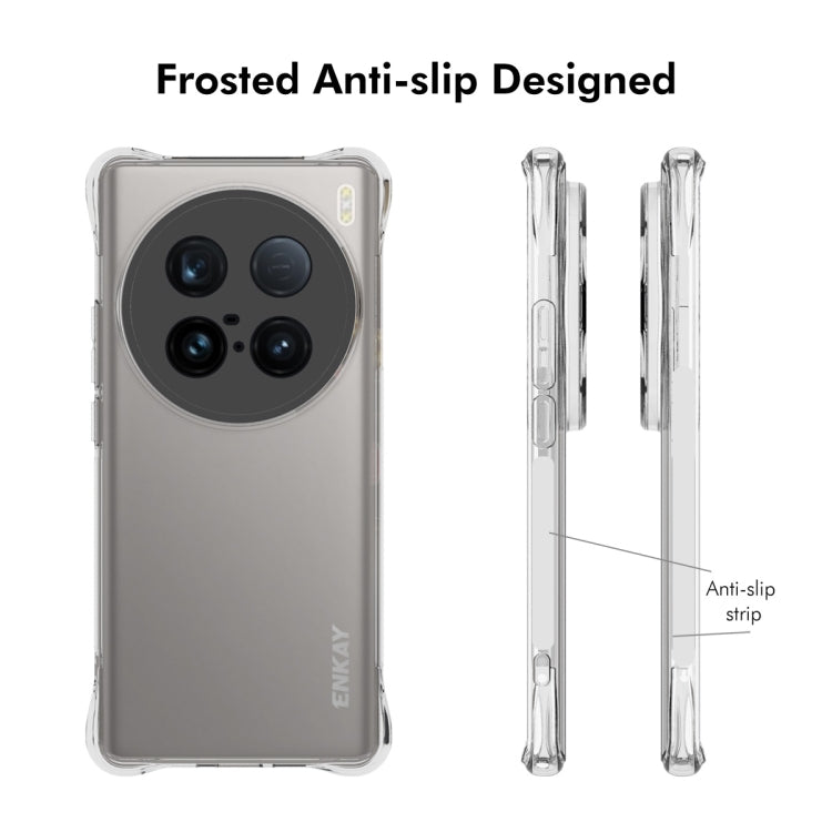 For vivo X100 Ultra 5G ENKAY Hat-Prince Transparent TPU Shockproof Phone Case - vivo Cases by ENKAY | Online Shopping South Africa | PMC Jewellery | Buy Now Pay Later Mobicred