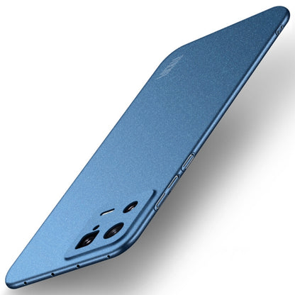 For Xiaomi 13 MOFI Fandun Series Frosted Ultra-thin PC Hard Phone Case(Blue) - 13 Pro Cases by MOFI | Online Shopping South Africa | PMC Jewellery