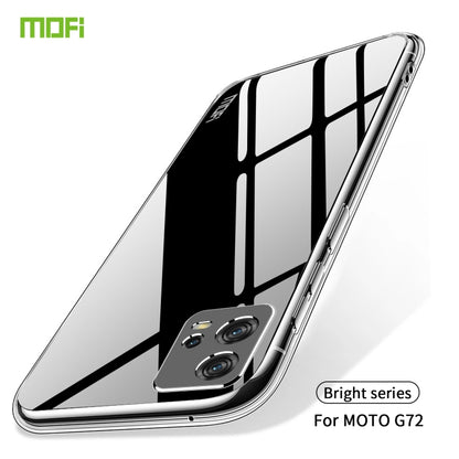 For Motorola Moto G72 MOFI Ming Series Ultra-thin TPU Phone Case(Transparent) - Motorola Cases by MOFI | Online Shopping South Africa | PMC Jewellery