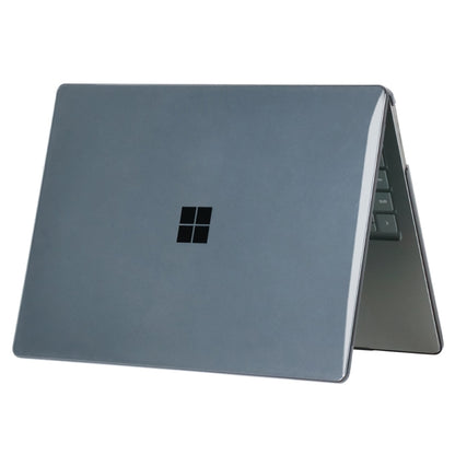 For Microsoft Surface Laptop Go 1/2 12.4 1943/2013 ENKAY Hat-Prince Shockproof Crystal Hard Case(Black) - Microsoft by ENKAY | Online Shopping South Africa | PMC Jewellery | Buy Now Pay Later Mobicred