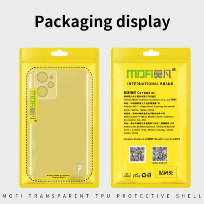 For Google Pixel 7A MOFI Ming Series Ultra-thin TPU Phone Case(Transparent) - Google Cases by MOFI | Online Shopping South Africa | PMC Jewellery