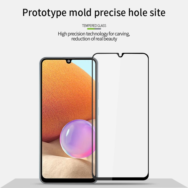 For Honor X7A MOFI 9H 2.5D Full Screen Tempered Glass Film(Black) - Honor Tempered Glass by MOFI | Online Shopping South Africa | PMC Jewellery