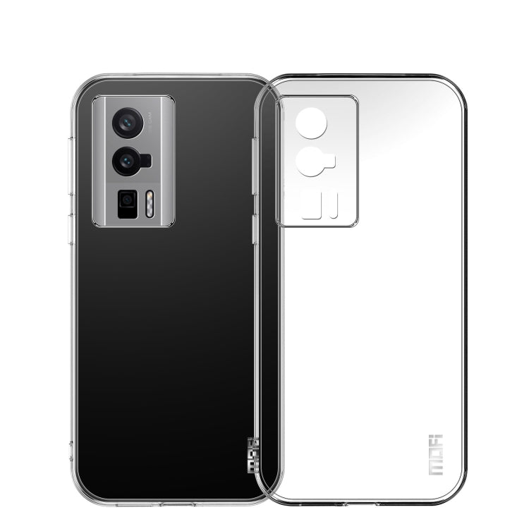 For Xiaomi Redmi K60 / K60 Pro MOFI Ming Series Ultra-thin TPU Phone Case(Transparent) - Xiaomi Cases by MOFI | Online Shopping South Africa | PMC Jewellery