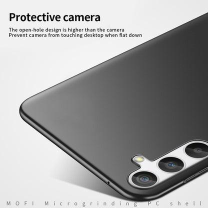 For Samsung Galaxy A34 5G MOFI Frosted PC Ultra-thin Hard Phone Case(Black) - Galaxy Phone Cases by MOFI | Online Shopping South Africa | PMC Jewellery