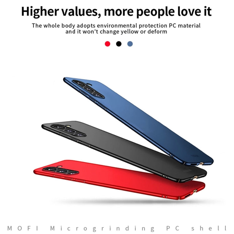 For Samsung Galaxy S23 FE 5G MOFI Frosted PC Ultra-thin Hard Phone Case(Red) - Galaxy S23 FE 5G Cases by MOFI | Online Shopping South Africa | PMC Jewellery