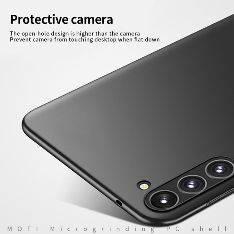 For Samsung Galaxy S25 5G MOFI Frosted PC Ultra-thin Hard Phone Case(Black) - Galaxy S25 5G Cases by MOFI | Online Shopping South Africa | PMC Jewellery | Buy Now Pay Later Mobicred