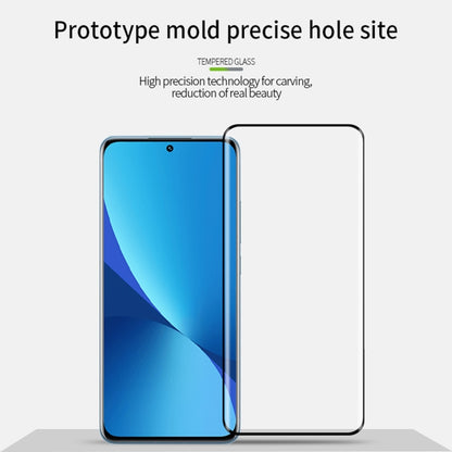 For Honor Magic5 MOFI 9H 3D Explosion Proof Thermal Bending Full Screen Covered With Tempered Glass Film(Black) - Honor Tempered Glass by MOFI | Online Shopping South Africa | PMC Jewellery