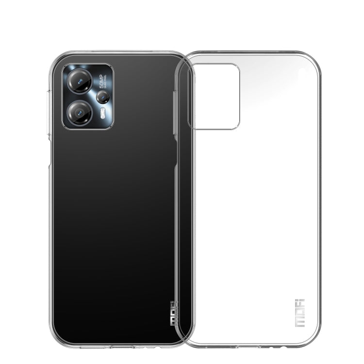 For Motorola Moto G13 / G23 MOFI Ming Series Ultra-thin TPU Phone Case(Transparent) - Motorola Cases by MOFI | Online Shopping South Africa | PMC Jewellery