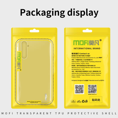 For Motorola Moto G73 MOFI Ming Series Ultra-thin TPU Phone Case(Transparent) - Motorola Cases by MOFI | Online Shopping South Africa | PMC Jewellery