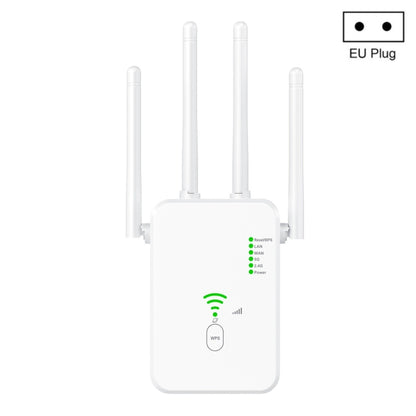 U10 1200Mbps Signal Booster WiFi Extender WiFi Antenna Dual Band 5G Wireless Signal Repeater(EU Plug) - Broadband Amplifiers by PMC Jewellery | Online Shopping South Africa | PMC Jewellery | Buy Now Pay Later Mobicred