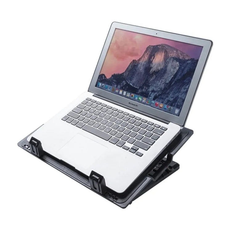 NB339 USB Desktop 5-Gear Adjustable Height Laptop Cooling Base - Cooling Pads by PMC Jewellery | Online Shopping South Africa | PMC Jewellery