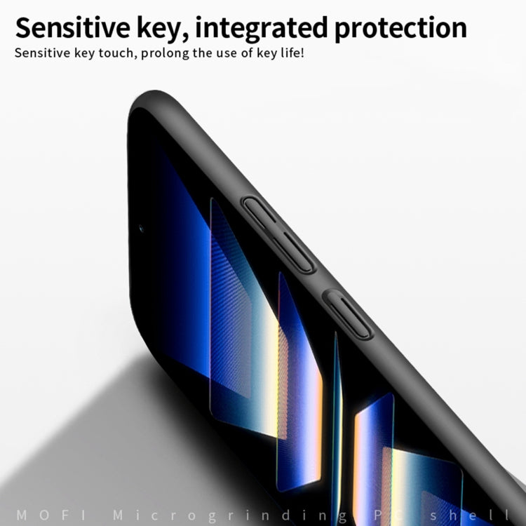 For Xiaomi Redmi K60 / K60 Pro MOFI Frosted Ultra-thin PC Hard Case(Black) - Xiaomi Cases by MOFI | Online Shopping South Africa | PMC Jewellery