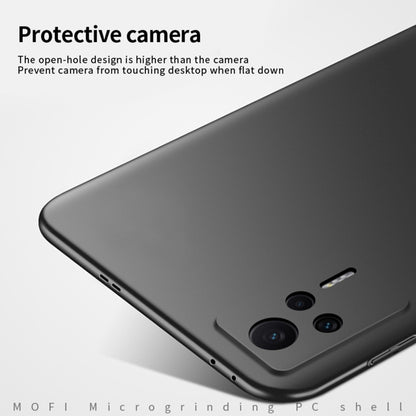 For Xiaomi Redmi K60E MOFI Frosted Ultra-thin PC Hard Case(Black) - Xiaomi Cases by MOFI | Online Shopping South Africa | PMC Jewellery