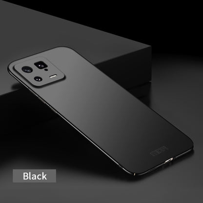 For Xiaomi 13 MOFI Frosted Ultra-thin PC Hard Case(Black) - 13 Cases by MOFI | Online Shopping South Africa | PMC Jewellery