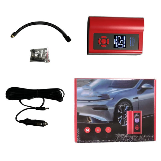 Ai8 Portable Multifunctional LCD Screen Emergency Power Supply 12V Car Start Air Pump(Red) - Inflatable Pump by PMC Jewellery | Online Shopping South Africa | PMC Jewellery