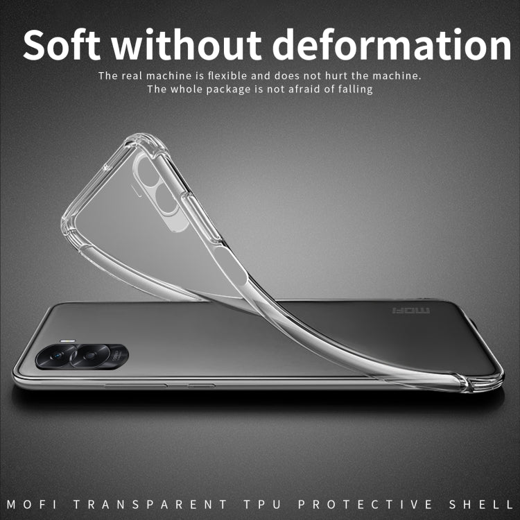 For Honor X50i MOFI Ming Series Transparent Ultra-thin TPU Phone Case - Honor Cases by MOFI | Online Shopping South Africa | PMC Jewellery